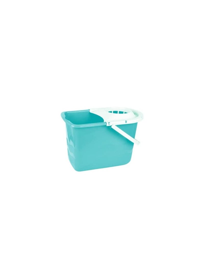 El Helal & Golden Star Bucket with squeezer, oval, turquoise, crescent and silver star 24619 