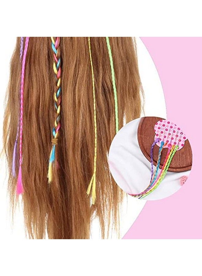 BAAL Color With Clip In Straight Piece Colored Hair Extension For Kids Set Of 6 - Image 4