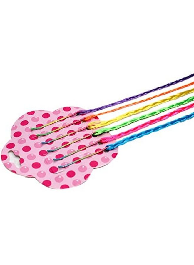 BAAL Color With Clip In Straight Piece Colored Hair Extension For Kids Set Of 6 - Image 5