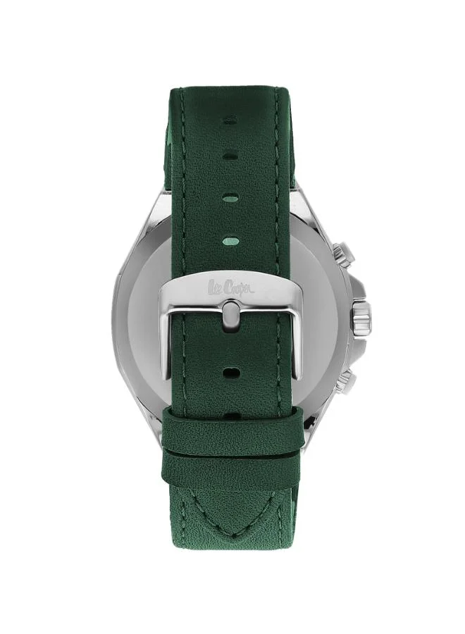 لي كوبر Men's Leather Multi Function Watch LC07983.277 - 46 mm