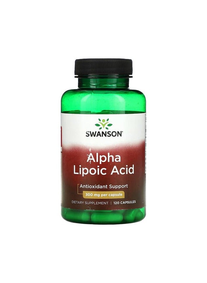 Alpha Lipoic Acid, 300 mg, 120 Capsules