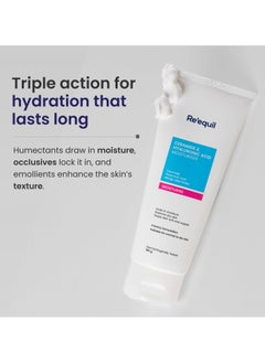 RE' EQUIL Ceramide and Hyaluronic Acid Moisturiser Face Barrier Repair Cream Long Lasting Hydration Normal to Dry Skin 100g  - Image 5
