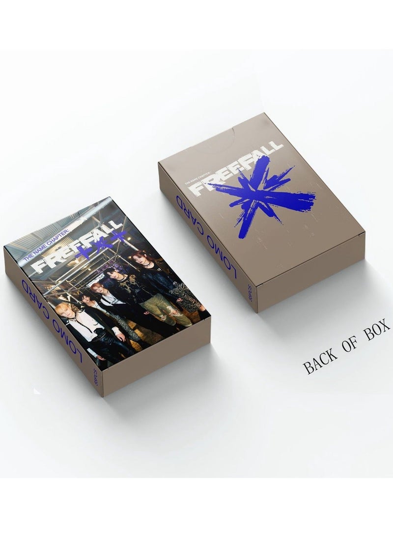 EHOME 55Pcs TXT New Album The Name Chapter: FREEFALL Lomo Card - Image 4