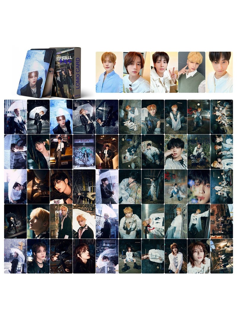 EHOME 55Pcs TXT New Album The Name Chapter: FREEFALL Lomo Card - Image 2