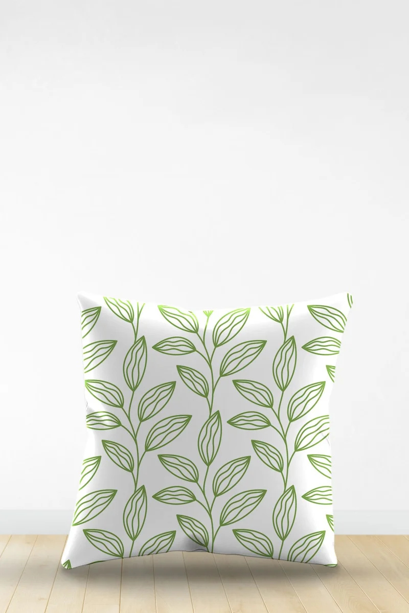 ارتافيسا Double Sided Digital Printed Decorative Faux Leather Throw Pillow Cover