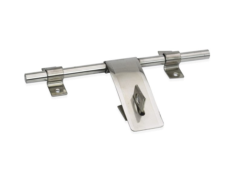 RAB Door Kit 8" inch for Main Doors Stainless Steel for Bathroom Doors (1-Aldrop, 1-Latch, 2-Handle, (Code:- Penal Laher, Size:- 8"-2mm, Size- Small Door kit, Finsh- TT, Pack of 1 Door kit) - Image 2