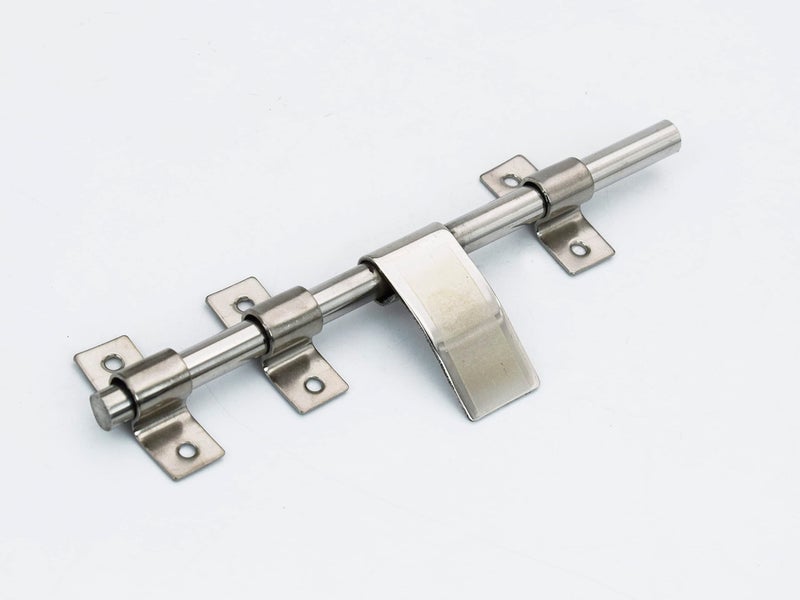 RAB Door Kit 8" inch for Main Doors Stainless Steel for Bathroom Doors (1-Aldrop, 1-Latch, 2-Handle, (Code:- Penal Laher, Size:- 8"-2mm, Size- Small Door kit, Finsh- TT, Pack of 1 Door kit) - Image 3