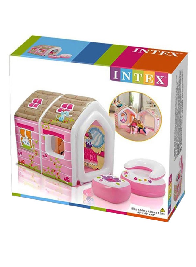 INTEX Princess Playhouse With Armchair And Table 49 x 48inch - Image 5