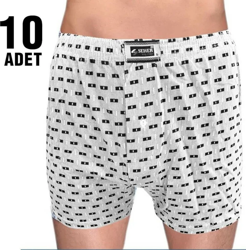 Seher Yıldızı Seher Empirme Men's Boxer 10-pack