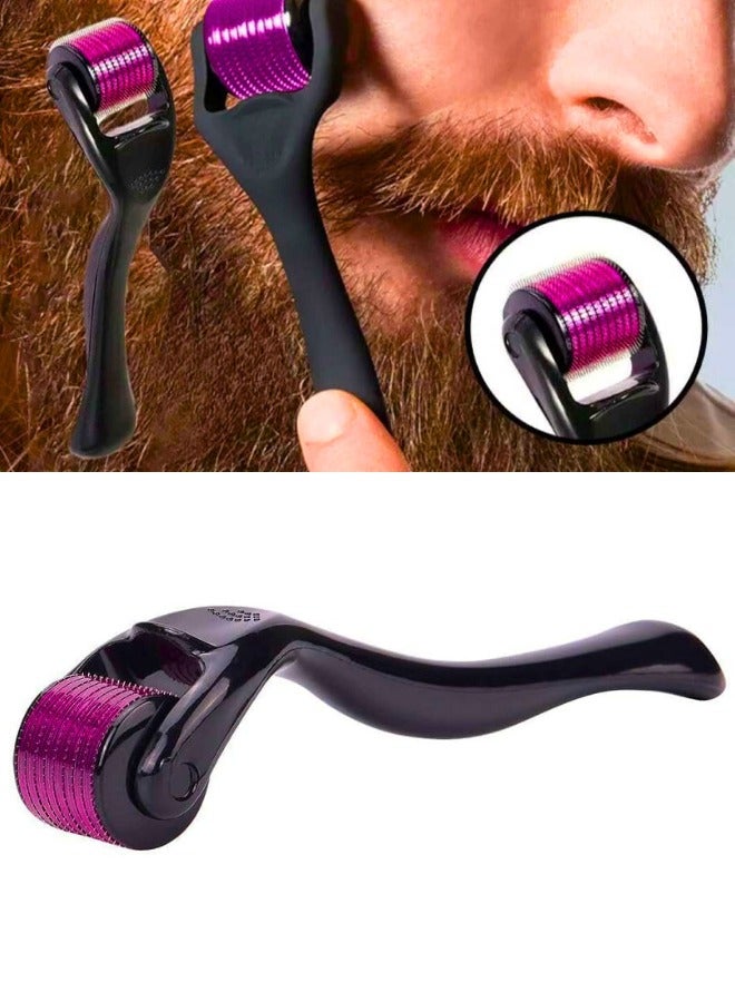 Chase Up Derma Roller 0.5mm 540 Titanium Needles Microneedling for Hair Growth, Skin Care, Skin Rejuvenation, Scalp Roller Pain-Free Treatment for Facial Wrinkles Hair Loss Stretch Marks - Image 3