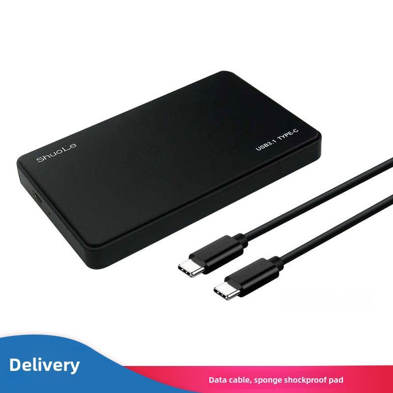 USB3.1 Type-C SATA SSD/HDD Enclosure AdapterSL-U25Q731-T(C-C line) SL-U25Q731-T(C-C line) 