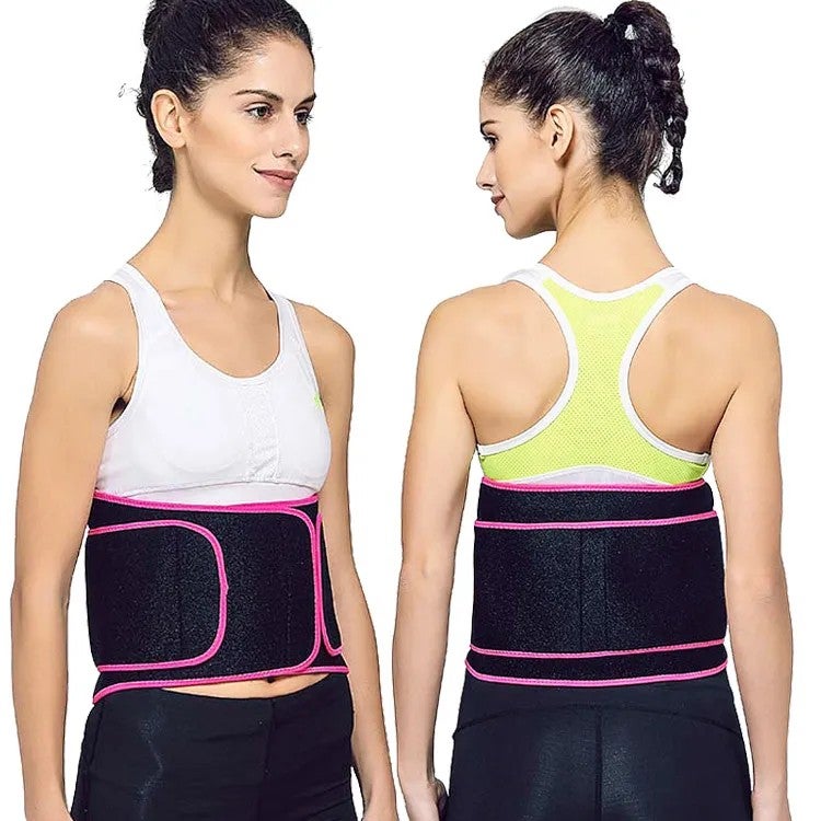 Bluejw Neoprene Waist Trimmer Belt - Adjustable Belly Fat Burner, Athletic Support, Weight Loss, Sweat Enhancer - Image 5