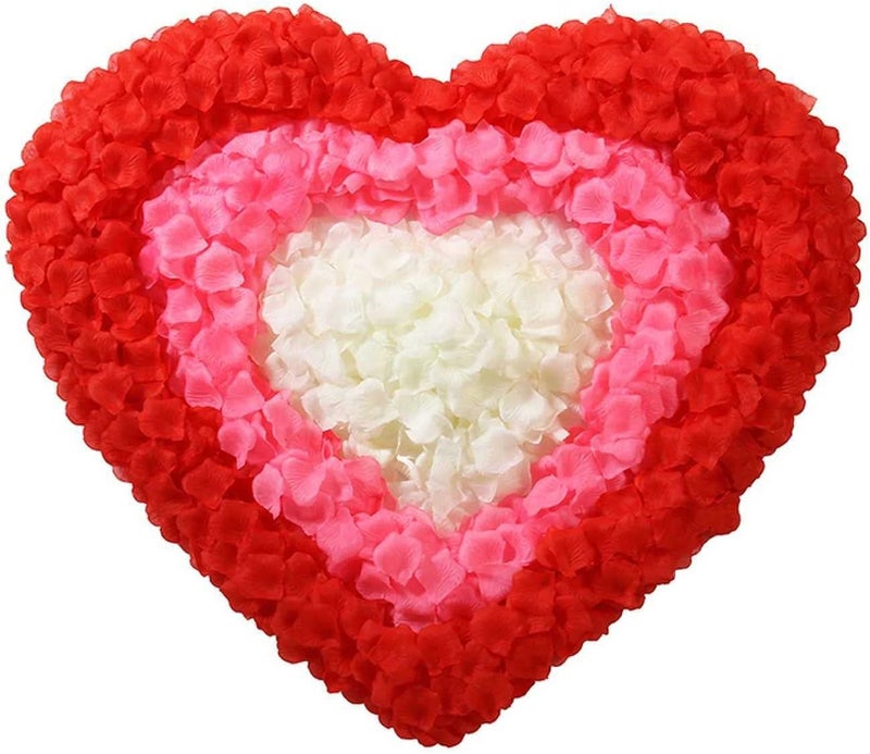 CODE FLORIST كود فلوريست 2200 قطعة بتلات ورد حريري حمراء لديكور الزفاف - Image 4