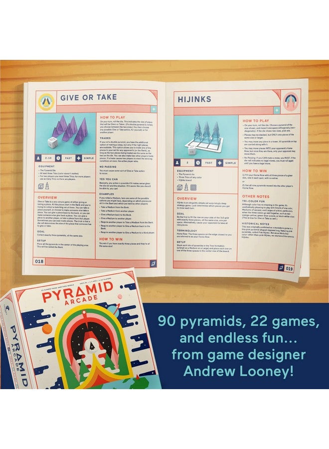 Looney Labs Looney Labs Pyramid Arcade Board Game - Ultimate Game Library  - Image 4