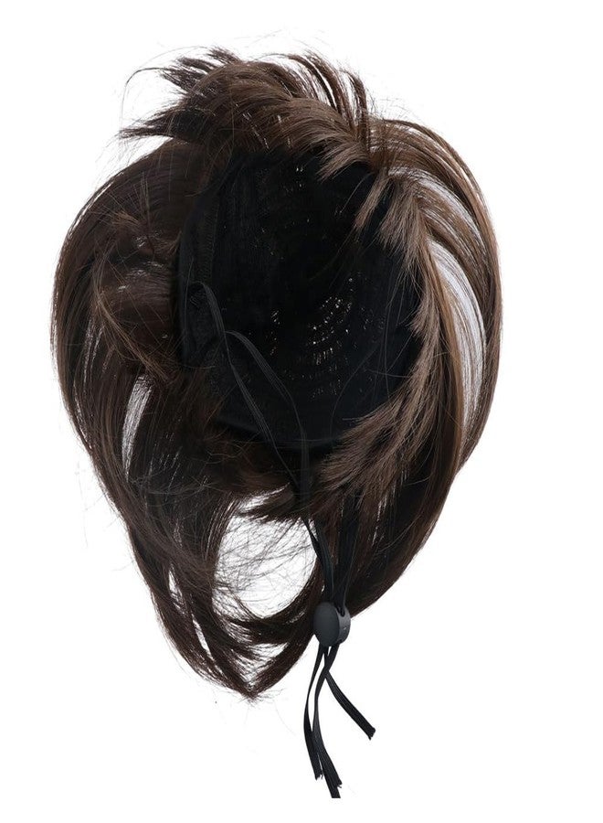 Pokinge Funny Dog Cosplay Wig,Pet Wigs Costumes Adjustable Dog Headwear Apparel Headdress for Halloween Christmas Parties Festivals for Small Dogs Cats - Image 4