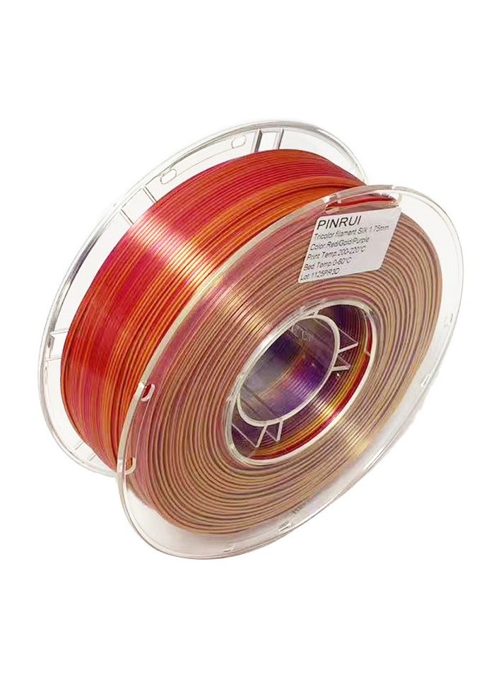3D Printing Consumables silk PLA 1.75mm Dual Color Three Color Consumables 3D Printing Wire - Image 1