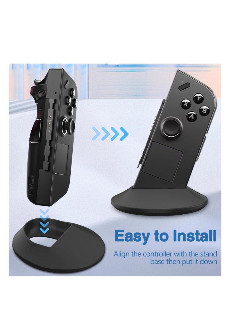 Generic - Legion Go Controller Grips Stand Base Protector, Compatible with Lenovo Legion Go Handheld, Silicone Protective Stand Dock Case, Legion Go Accessories Only for Stationary Standing (Black) - Image 1