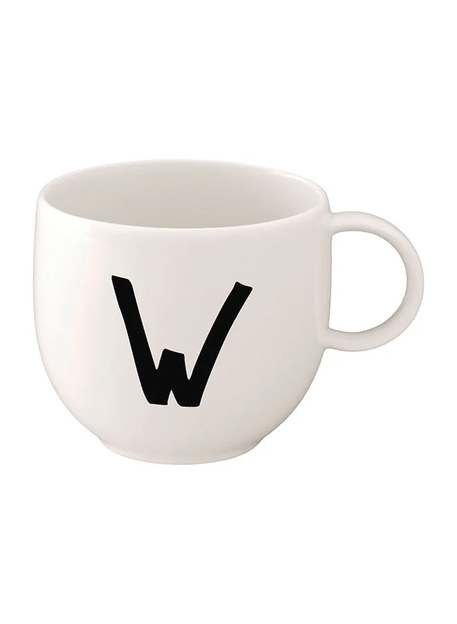Villeroy & Boch Coffee Letter W Mug