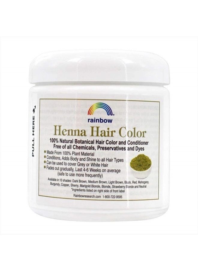 Rainbow Research RAINBOW RESEARCH Dark Brown Henna - 4 oz.  - Image 3
