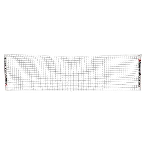 Gamma Portable Pickleball Net 2mm Braided Indoor and Outdoor Pickleball Net for Practice Friend and Family Games and More 11 Net Only - Image 1