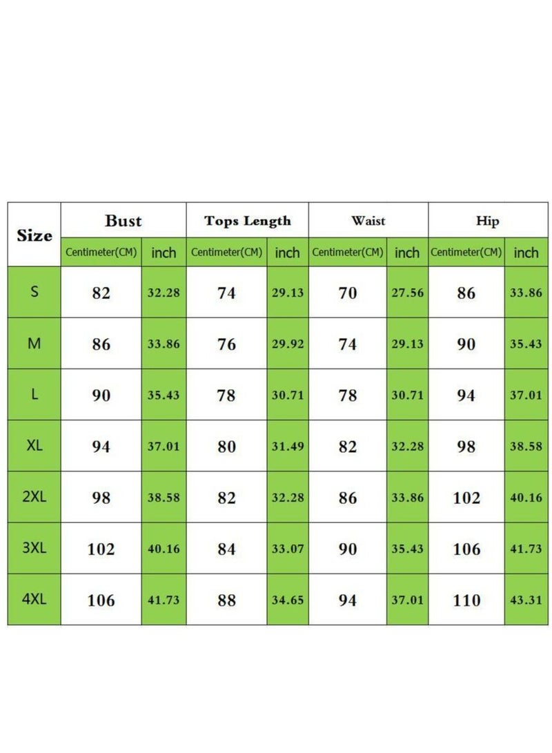 Loquat 9 Piece Middle East Color Matching Conservative Hui Swimsuit Sun Cropped Pants Short Sleeve Bikini  Multicolour - Image 3