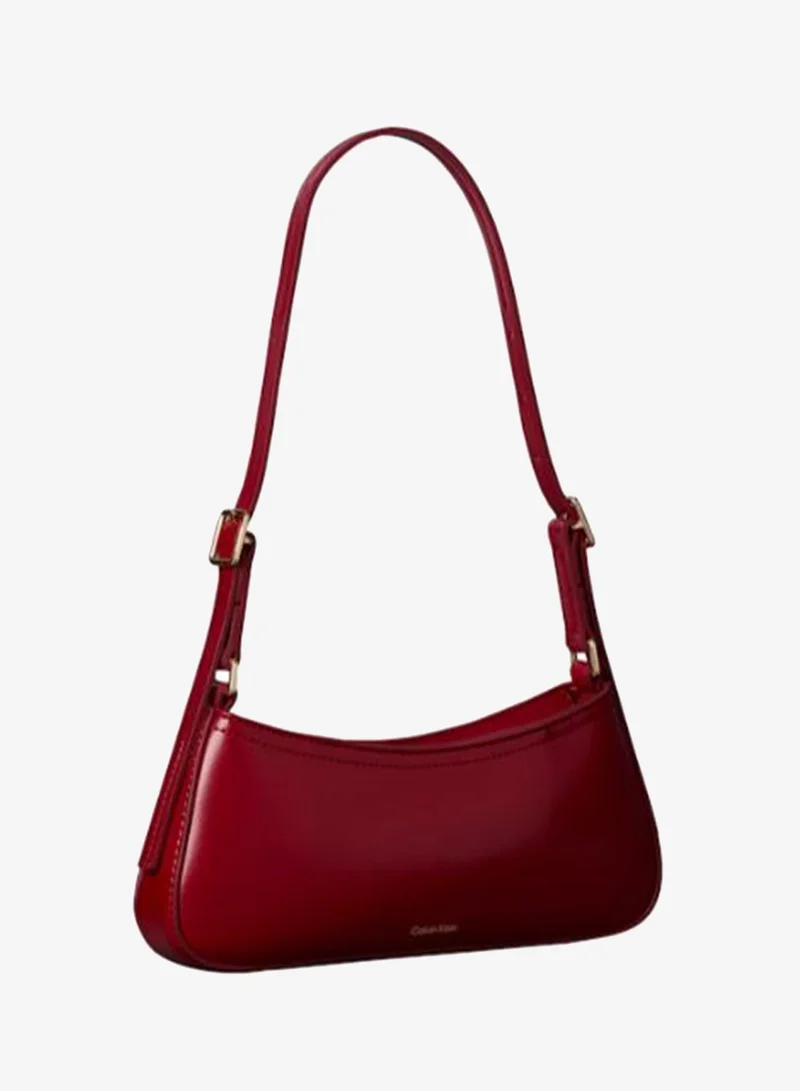 Calvin Klein  Monogram Logo Plaque Shoulder Bag for Women | Best Price UAE