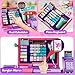maysida Upgraded Kids Cash Register Toy for Boys Girls Toddler Pretend Play Cashier Register with Shop Accessories Calculator Cash Register with ScannerCredit Card Pink - Image 4