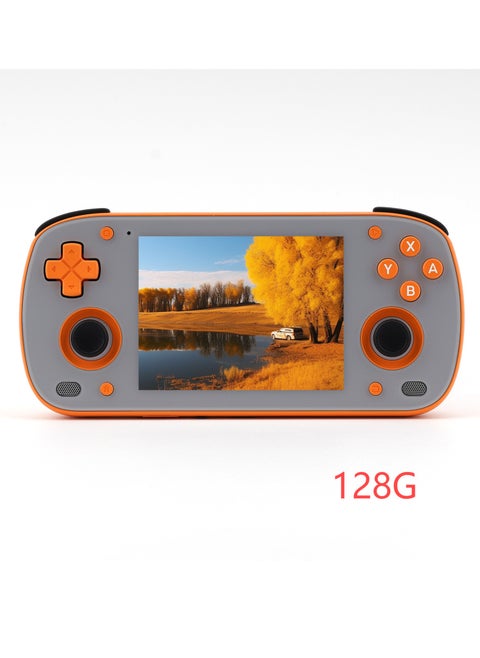 MINI Portable Retro Console Android 6GB 128GB Adreno 650 WiFi Bluetooth 3D illuminated Hall Sticks 3.7 Inch AMOLED Touchscreen Type C OTG Connection 4000mah 27W Fast Charge Built In Official OTA (O
