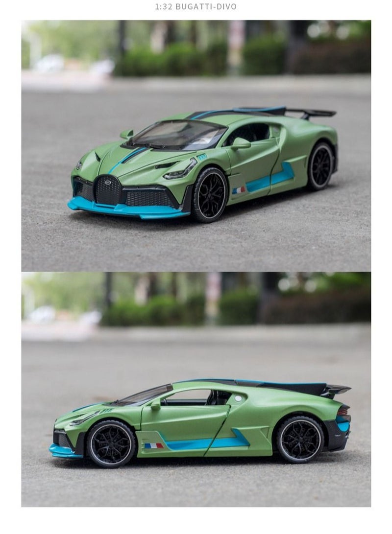 Bugatti Divo Supercar Model Alloy Car Model