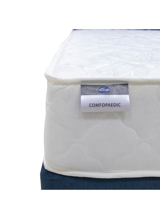 Silentnight Comfopaedic Mattress | Firm Comfort | Bonnell Spring Mattress | Orthopaedic Mattress | Double Sided | Single Size (120x200x23cm) | 30 Nights Trial | 2 Years Guarantee - Image 1