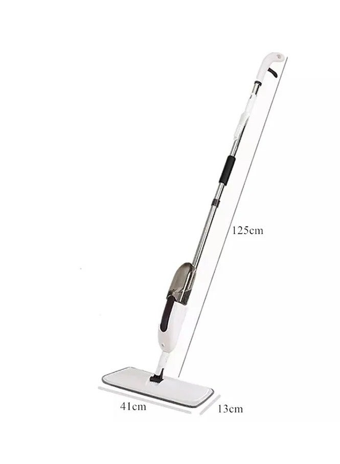 مساحة موب بوظيفة بخاخ مياه، مساحة موب لتنظيف الارضيات، مساحة موب بمقبض لتنظيف المطبخ، اداة تنظيف مع فوط مايكروفايبر قابلة لاعادة الاستخدام - Image 2