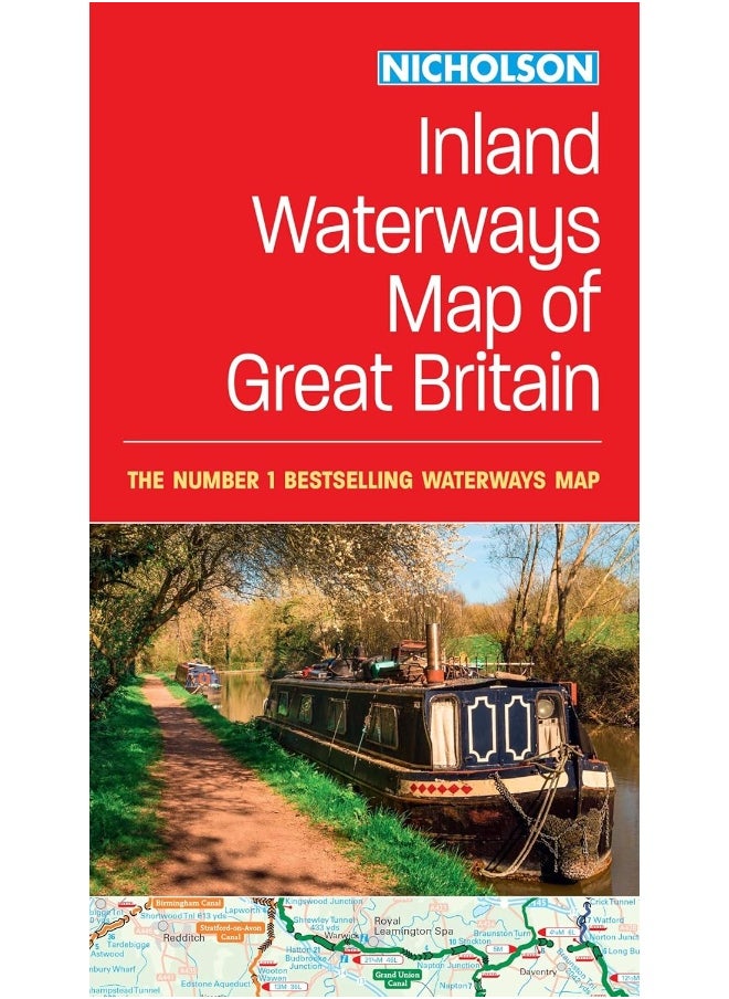 null - Collins Nicholson Inland Waterways Map of Great Britain: For everyone with an interest in Britain’s canals and rivers - Image 1