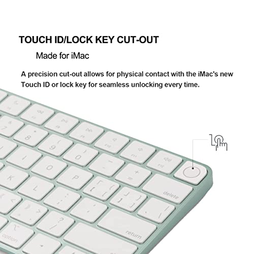 COOSKIN Ultra Thin TPU Keyboard Protector Cover Skin for Magic Keyboard with Touch ID A2449 A3118 - Image 4