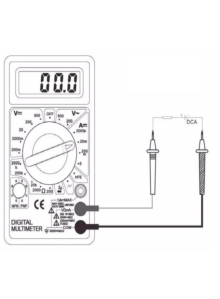 افو ميتر ديجتيال موديل DT830D - Image 4
