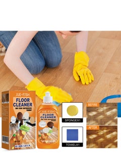 JUE-FISH Wood Floor Polish and Restorer 100 Ml Bundle Natural Shine Removes Scratches Leaves Protective Layer  - Image 1