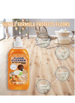 JUE-FISH Wood Floor Polish and Restorer 100 Ml Bundle Natural Shine Removes Scratches Leaves Protective Layer  - Image 4