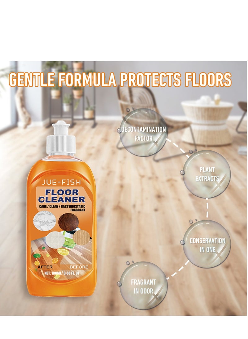 JUE-FISH Wood Floor Polish and Restorer 100 Ml Bundle Natural Shine Removes Scratches Leaves Protective Layer - Image 4