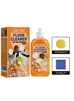 JUE-FISH Wood Floor Polish and Restorer 100 Ml Bundle Natural Shine Removes Scratches Leaves Protective Layer  - Image 2