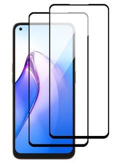 Theodor Pack of 2 Tempered Glass Screen Protector With 9H hardness For Oppo Reno 8  - Image 1