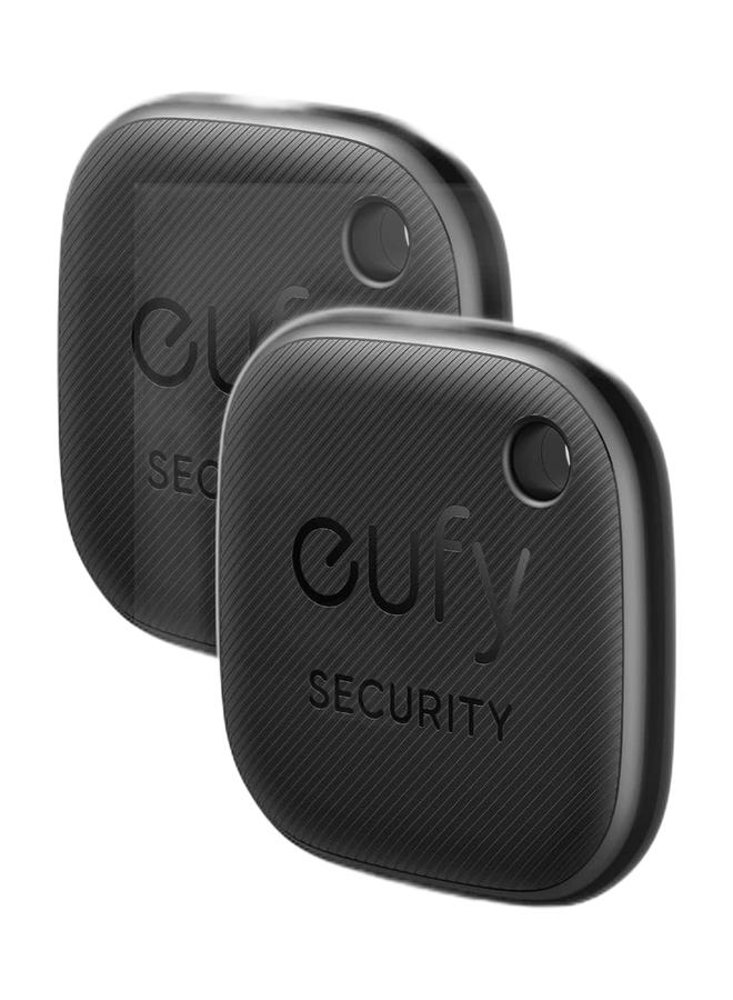 eufy Security SmartTrack Link (Black, 1-Pack), Android not Supported, Works with Apple Find My (iOS only), Key Finder, Bluetooth Tracker for Earbuds and Luggage, Phone Finder, Water Resistant Bundle