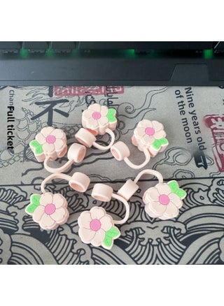 Leisure Series Straw Sleeve Soft Glue Non-toxic Dust Plug Party Straw Cap Decorative Buckle Wholesale-color:yellow-Specifications:8mm--10mm Straw Can Be Used Without Straw - pzsku/ZCAED71581ABF028CA6EAZ/45/1746232769/c70e657e-e65f-4603-bc1f-0189ef6009ef