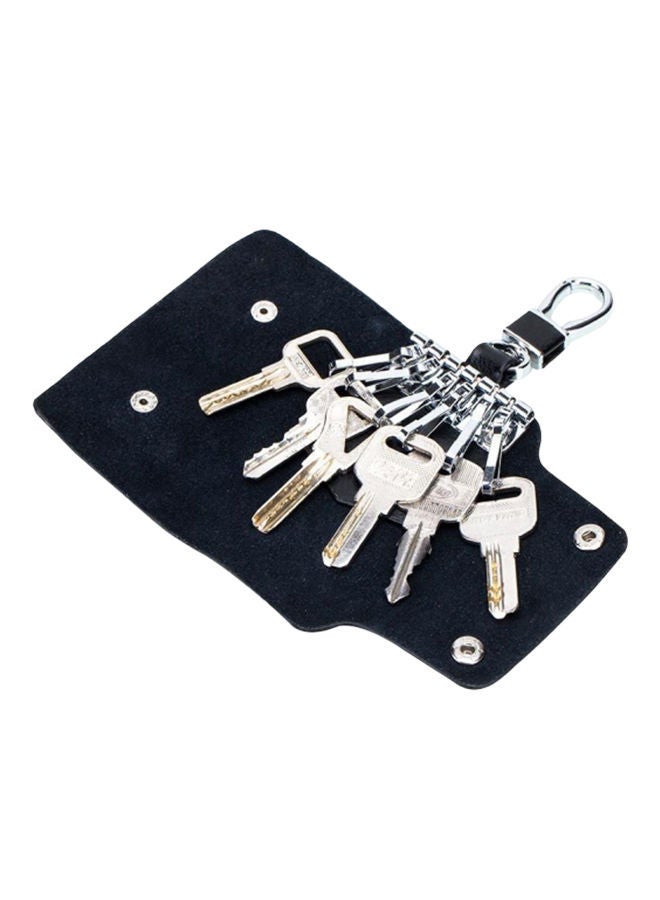 NIBEMINENT Leather Key Holder Wallet Brown  - Image 2