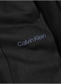 CALVIN KLEIN Calvin Klein Men's Shorts - Knit Shorts - Sportswear - Cotton , Black  - Image 4