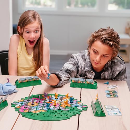 MOOSE Wild Flowers Family Fun Strategy Game Grow Claim Flowers by Placing Tiles Bumble Bees to Secure Your Blooms Before Others Complete Garden Cards to Score Big Solo Play 1 to 4 Players Aged 8 - Image 5