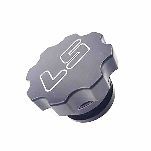 BOKOP For LS Oil Cap GM oil Cap CNC Machined Billet Aluminum LS1 LS2 LSX LS swapped Black - Image 4