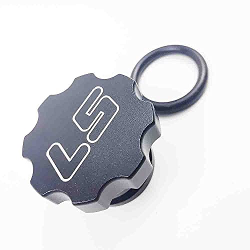 BOKOP For LS Oil Cap GM oil Cap CNC Machined Billet Aluminum LS1 LS2 LSX LS swapped Black - Image 5