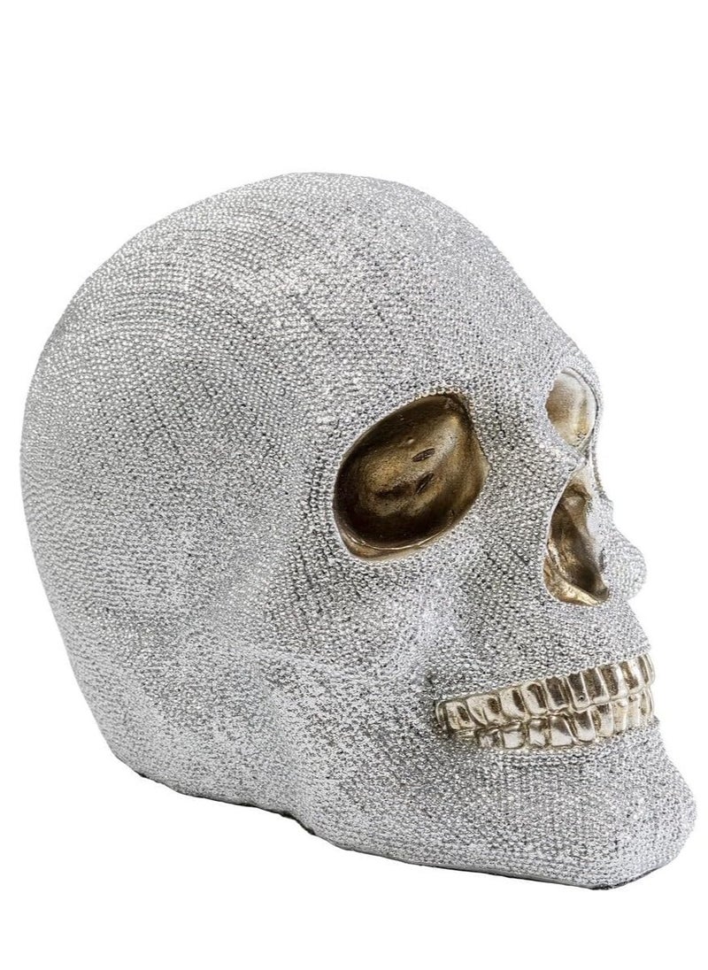 Handmade Crystal Skull Money Box, Unique Glitter Polyresin Design, 17x14x23 cm - pzsku/ZCAED818900C8D9394FF5Z/45/_/1733129345/8e78c38f-5414-4405-afb4-0efa1f48df41