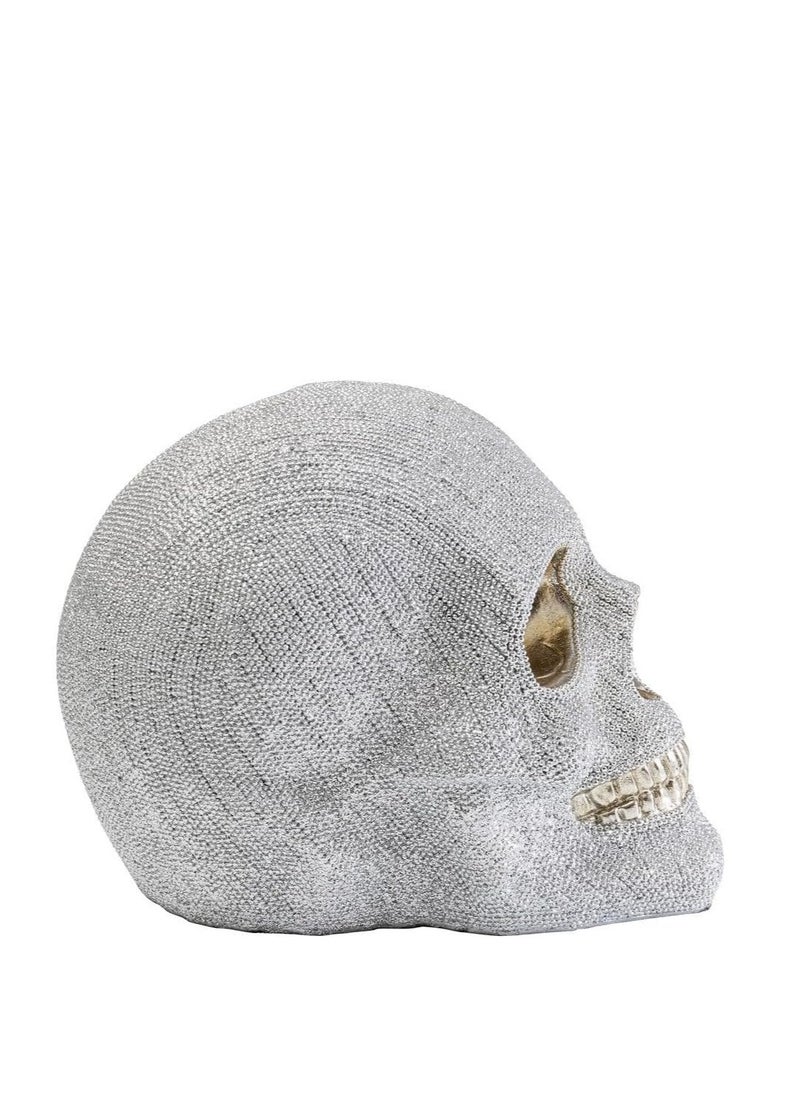 Handmade Crystal Skull Money Box, Unique Glitter Polyresin Design, 17x14x23 cm - pzsku/ZCAED818900C8D9394FF5Z/45/_/1733129366/bcff1fe5-2d13-487b-93dc-a13c8917e375