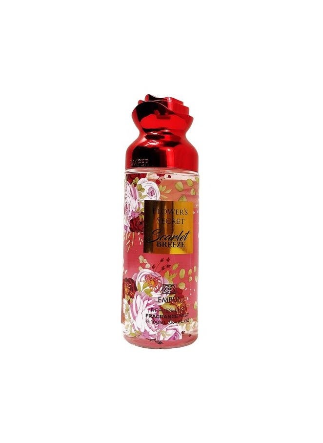 Emper EMPER Flowers Secret Scarlet Breeze - Body Mist - For Women - 100ml  - Image 1