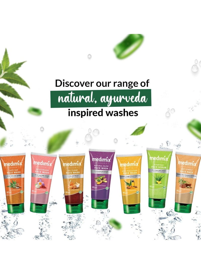 ميديميكس غسول الوجه الأيورفيدي ميديميكس لجميع أنواع البشرة - خالٍ من الصابون والبارابين (100 مل / 3.4 أونصة) - Image 4